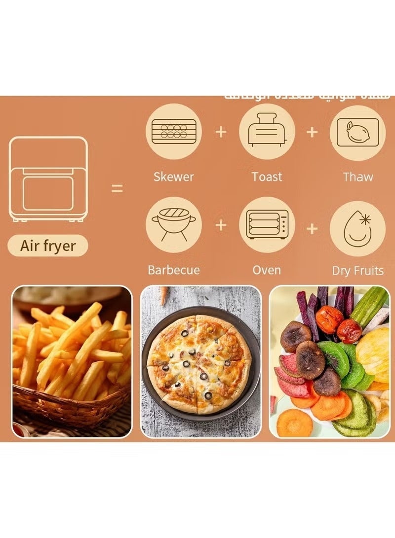 SILVER CREST 15L Digital Air Fryer Oven – AF-15 | One-Touch LCD Panel, 1400W Power - Image 5
